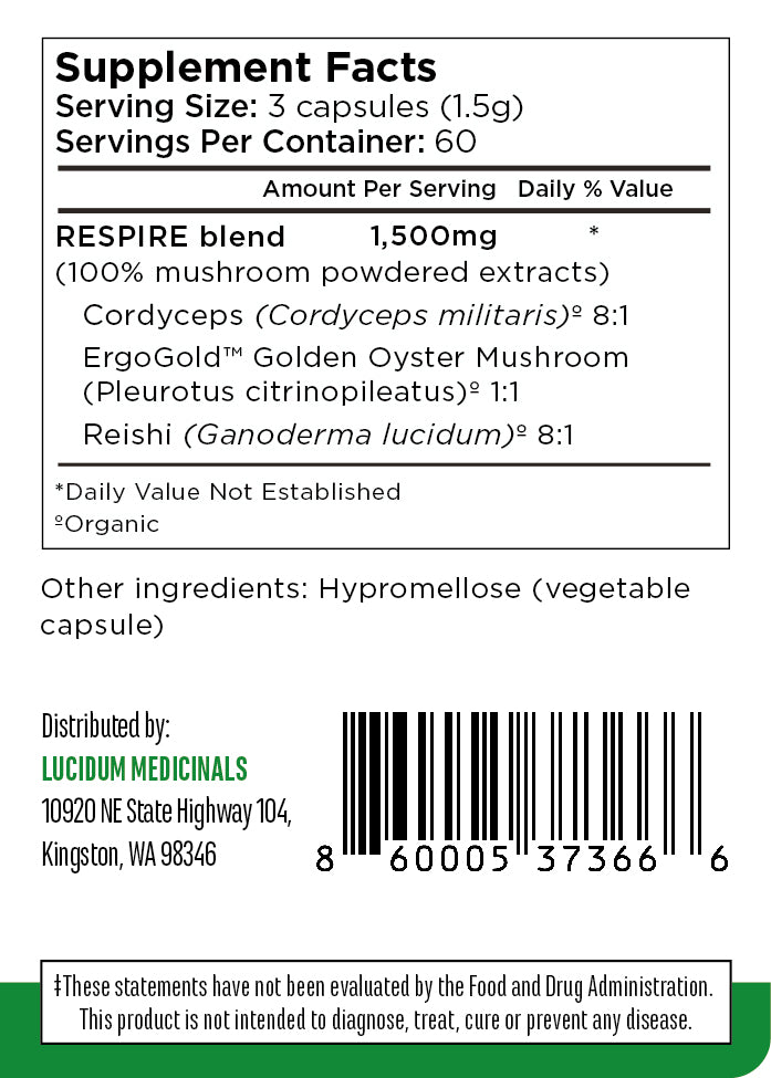 RESPIRE | Lucidum Medicinals
